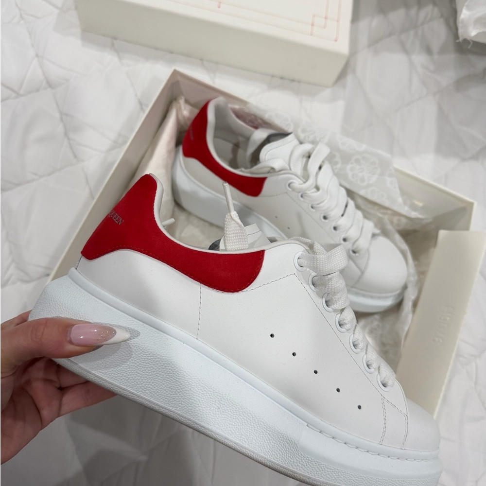 Women's White and Red Alexander McQueen size 38